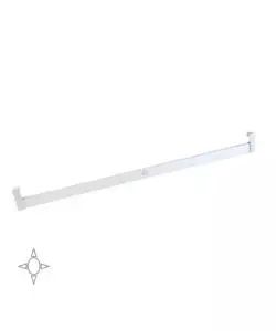 BARRA APPENDIABITI CON LUCE LED, 558-708 MM